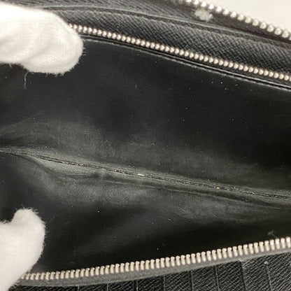 Louis Vuitton Long Wallet Damier Graphite Zippy Wallet Vertical N63095 Black