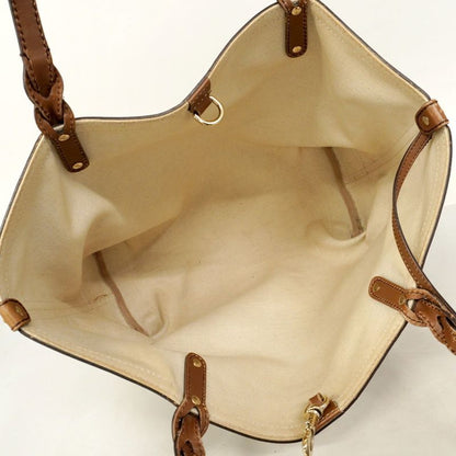 Gucci Tote Bag GG Canvas 247209 Canvas Brown Chien Pan Gold Hardware Women's