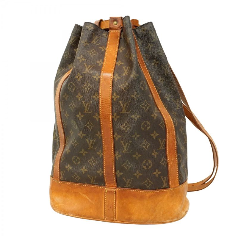 Louis Vuitton Shoulder Bag Monogram Randonnée GM M42244 Brown Women's