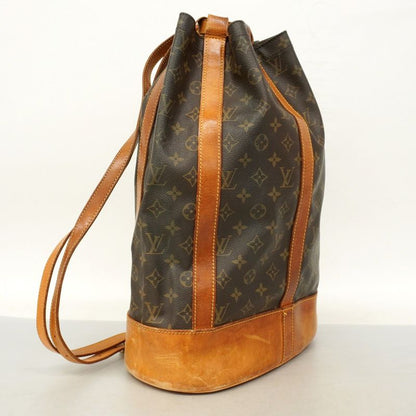 Louis Vuitton Shoulder Bag Monogram Randonnée GM M42244 Brown Women's