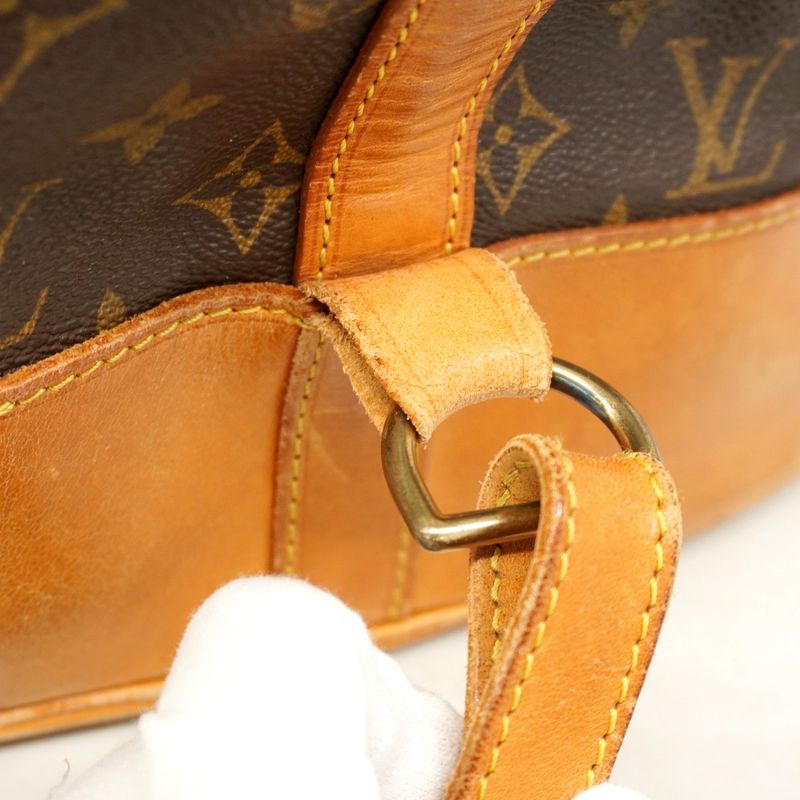 Louis Vuitton Shoulder Bag Monogram Randonnée GM M42244 Brown Women's