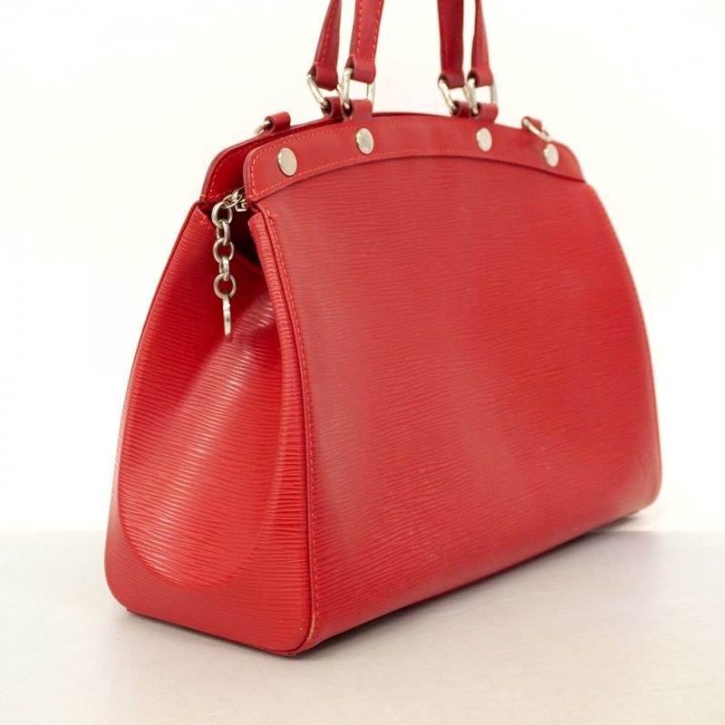 Louis Vuitton Handbag Epi MM M4030e Carmine Ladies