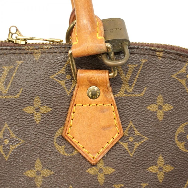 Louis Vuitton Handbag Monogram Alma M51130 Brown Ladies