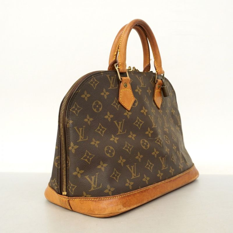 Louis Vuitton Handbag Monogram Alma M51130 Brown Ladies
