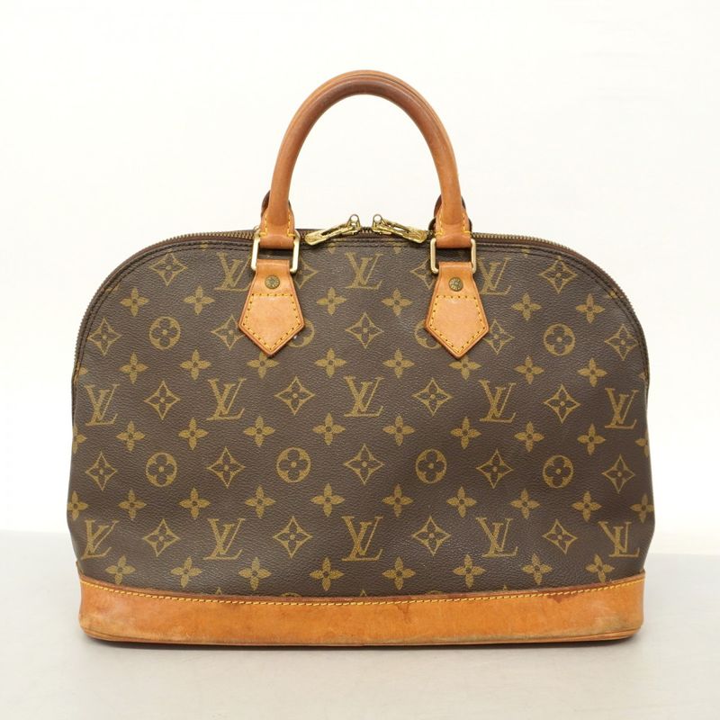 Louis Vuitton Handbag Monogram Alma M51130 Brown Ladies