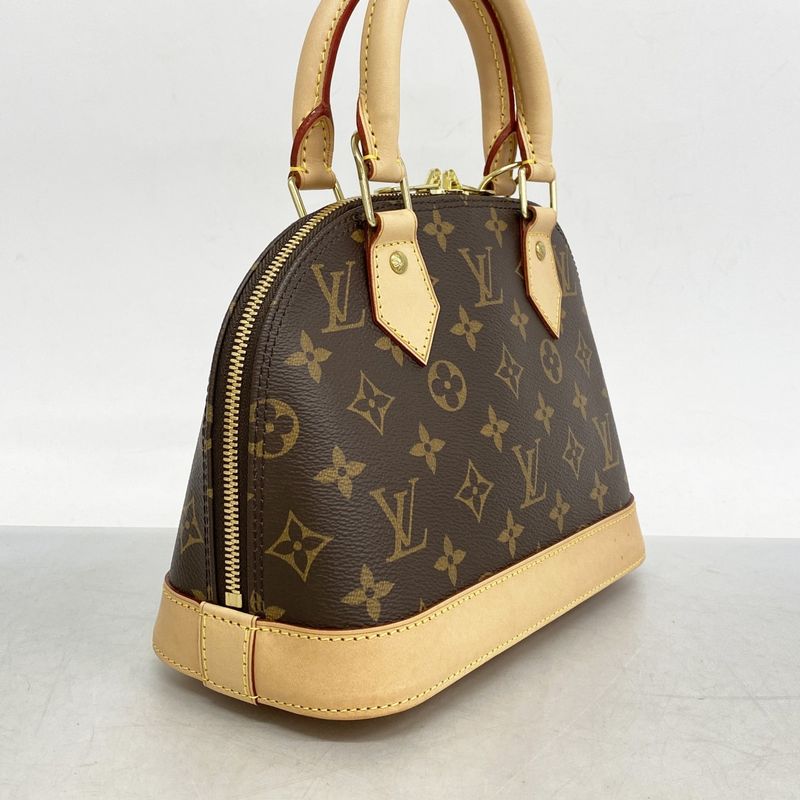 Louis Vuitton Handbag Monogram Alma BB M53152 Brown 2way Bag Ladies
