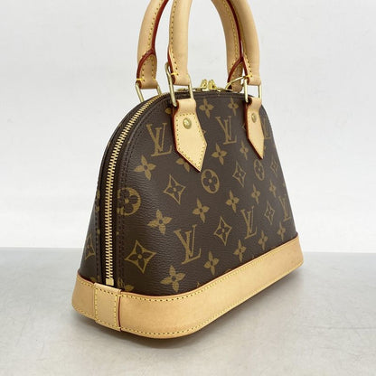 Louis Vuitton Handbag Monogram Alma BB M53152 Brown 2way Bag Ladies