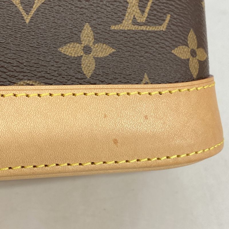 Louis Vuitton Handbag Monogram Alma BB M53152 Brown 2way Bag Ladies