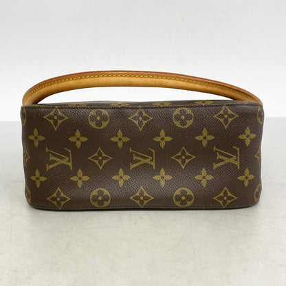 Louis Vuitton Shoulder Bag Monogram Looping MM M51146 Brown Ladies