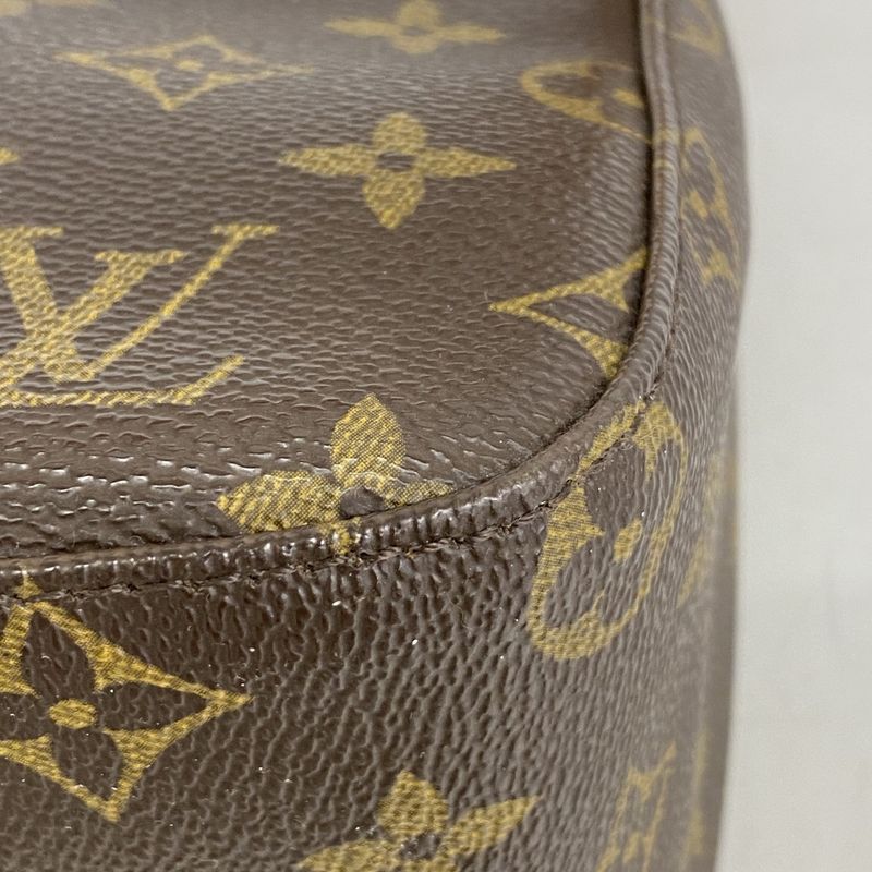 Louis Vuitton Shoulder Bag Monogram Looping MM M51146 Brown Ladies