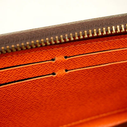 Louis Vuitton Long Wallet Monogram Portefeuille Clemence M60743 Brown Pimon