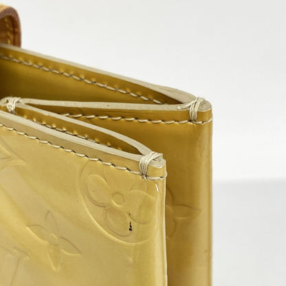 Louis Vuitton Tote Bag Vernis Lead MM M91141 Beige Ladies