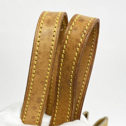 Louis Vuitton Tote Bag Vernis Lead MM M91141 Beige Ladies