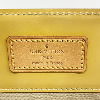 Louis Vuitton Tote Bag Vernis Lead MM M91141 Beige Ladies