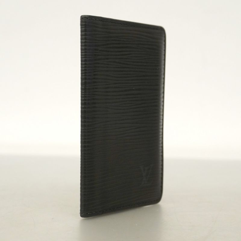 Louis Vuitton Card Case Epi Pochette Cultwidget M56572 Noir Black Men Women