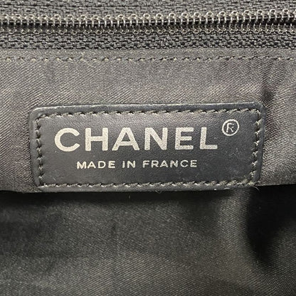 Chanel Tote Bag New Travel Nylon Blue Silver Hardware Women's