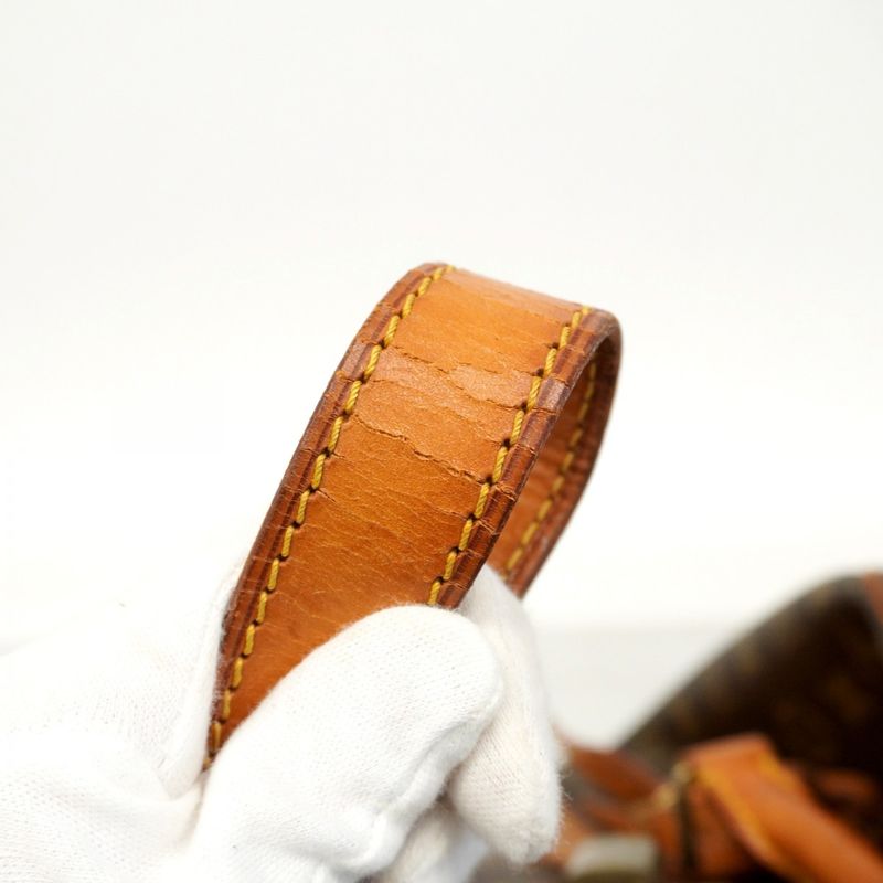 Louis Vuitton Boston Bag Monogram Keepall Bandoliere 45 M41418 Brown Men Women