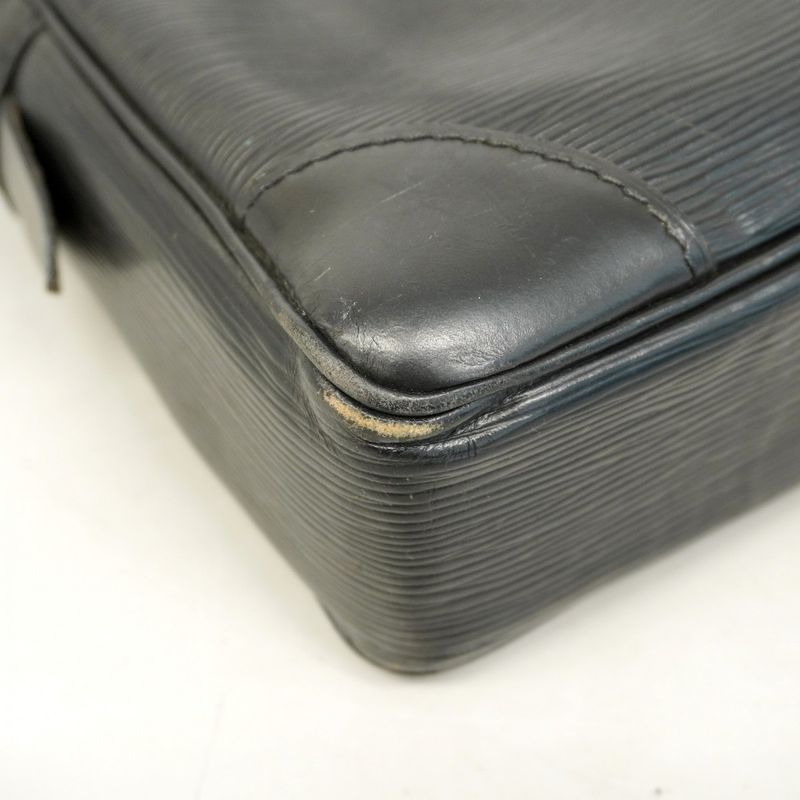 Louis Vuitton Briefcase Epi Porte Documents Voyage M59162 Noir Black Men's