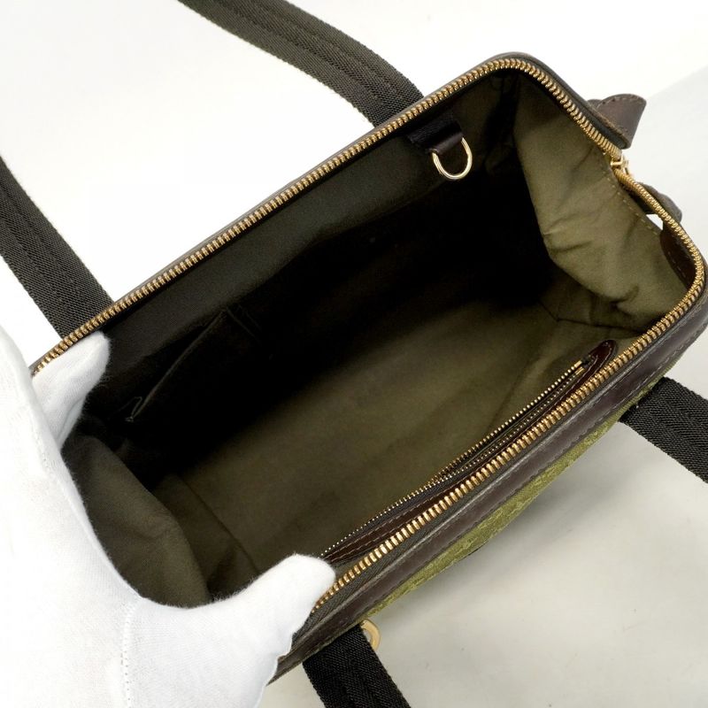 Louis Vuitton Handbag Monogram Mini Josephine PM M92415 Tst Khaki Ladies