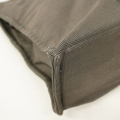 Hermes Tote Bag Her Line MM Canvas Gray Silver Hardware Women