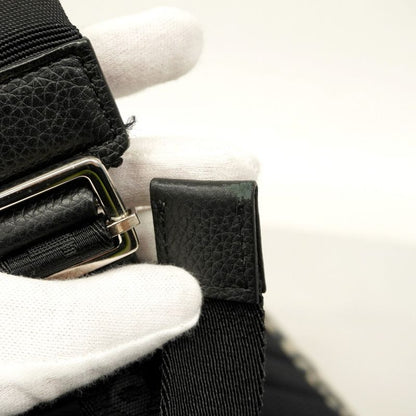 Christian Dior Backpack/daypack Trotter Canvas Navy Silver Hardware Men's