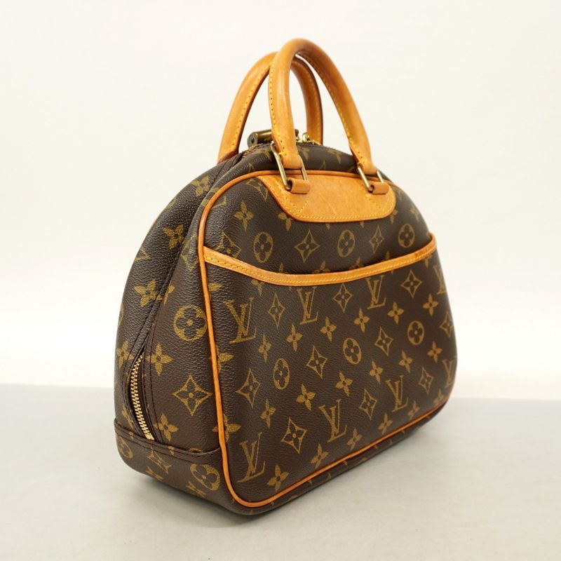 Louis Vuitton Handbag Monogram Trouville M42228 Brown Ladies