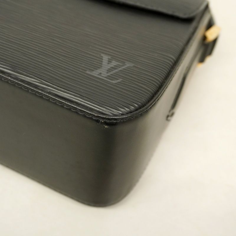 Louis Vuitton Shoulder Bag Epi Buci M52202 Noir Black Women's