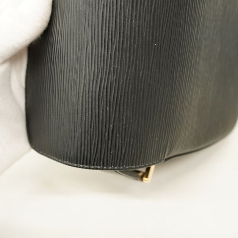 Louis Vuitton Shoulder Bag Epi Buci M52202 Noir Black Women's