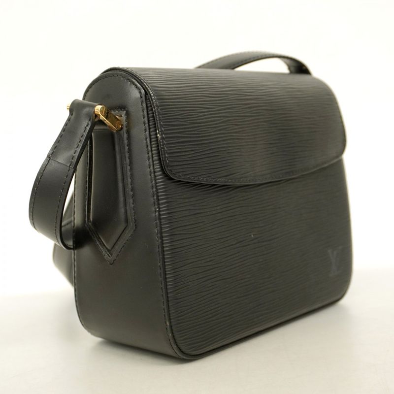 Louis Vuitton Shoulder Bag Epi Buci M52202 Noir Black Women's