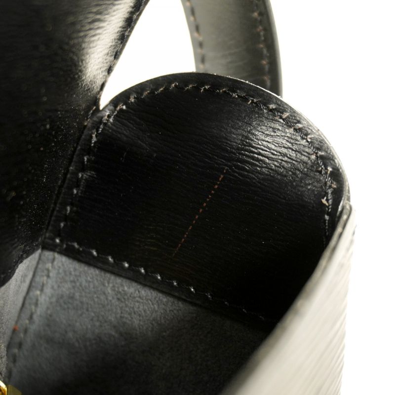 Louis Vuitton Shoulder Bag Epi Buci M52202 Noir Black Women's