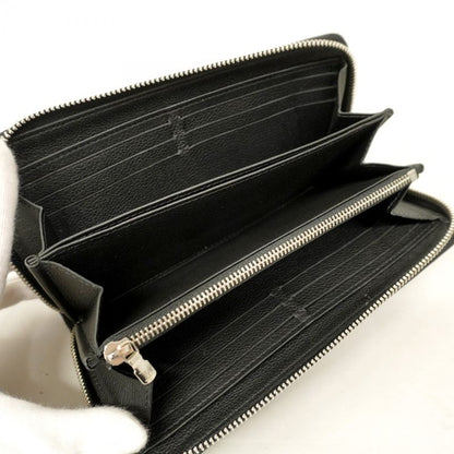Louis Vuitton Long Wallet Zippy Lock Me M62622 Noir Black Men Women Unisex