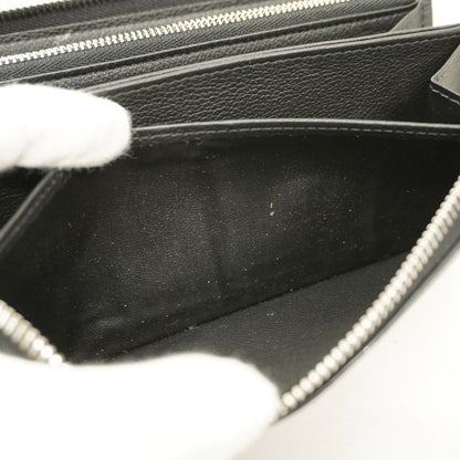 Louis Vuitton Long Wallet Zippy Lock Me M62622 Noir Black Men Women Unisex