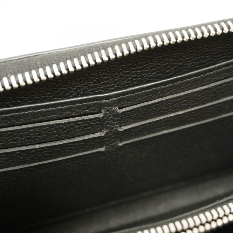 Louis Vuitton Long Wallet Zippy Lock Me M62622 Noir Black Men Women Unisex