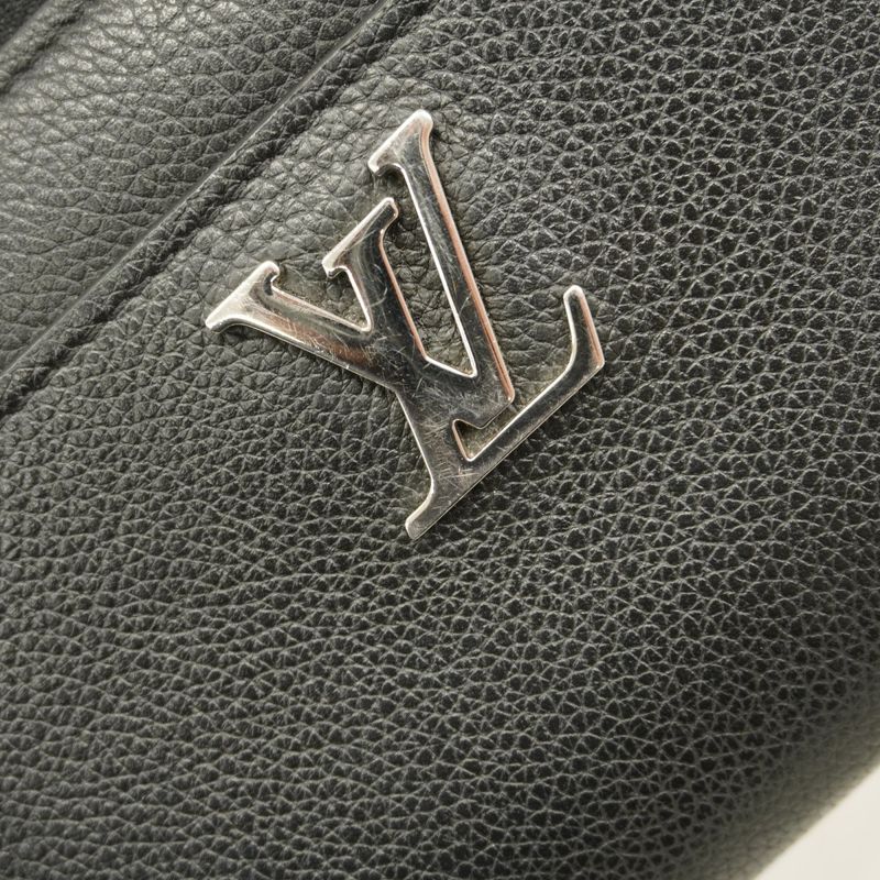 Louis Vuitton Long Wallet Zippy Lock Me M62622 Noir Black Men Women Unisex