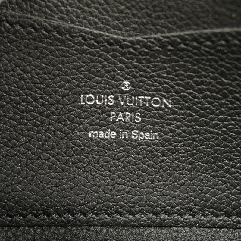 Louis Vuitton Long Wallet Zippy Lock Me M62622 Noir Black Men Women Unisex