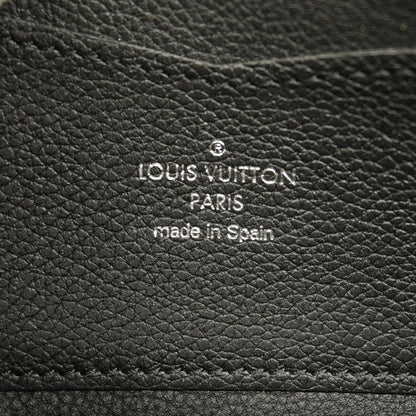 Louis Vuitton Long Wallet Zippy Lock Me M62622 Noir Black Men Women Unisex