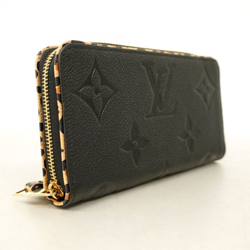 Louis Vuitton Long Wallet Monogram ・empreinte Wild at Heart Zippy Wallet M80680