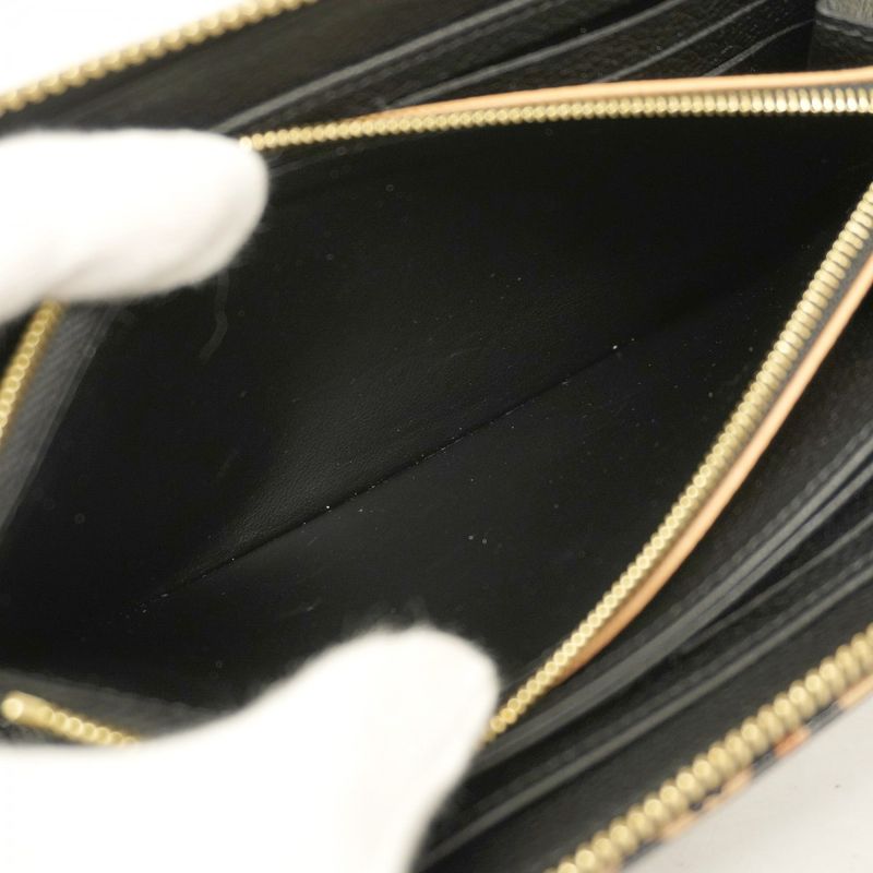 Louis Vuitton Long Wallet Monogram ・empreinte Wild at Heart Zippy Wallet M80680