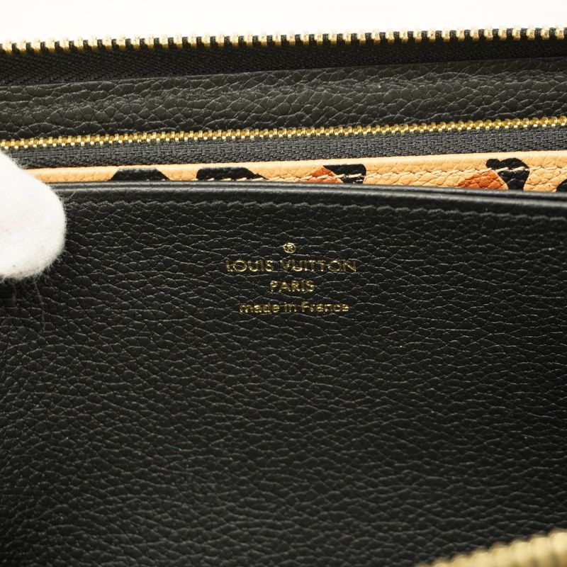 Louis Vuitton Long Wallet Monogram ・empreinte Wild at Heart Zippy Wallet M80680