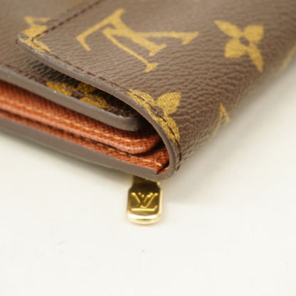 Louis Vuitton Trifold Wallet Monogram Portefeuille Koala M58013 Brown Ladies