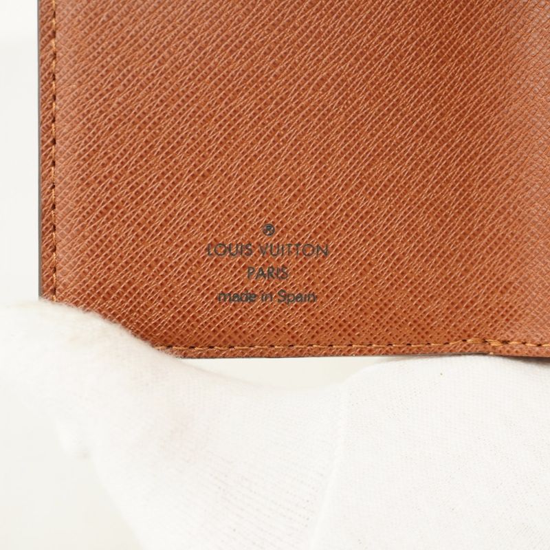 Louis Vuitton Trifold Wallet Monogram Portefeuille Koala M58013 Brown Ladies