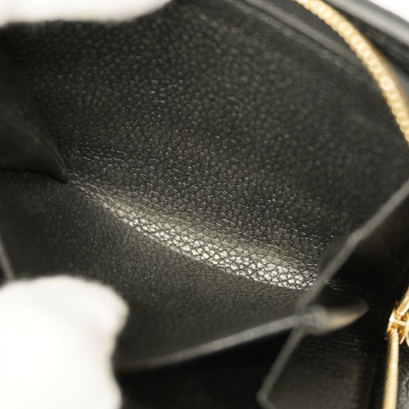 Louis Vuitton Wallet Monogram ・empreinte Portefeuille M80151 Noir Black Women's