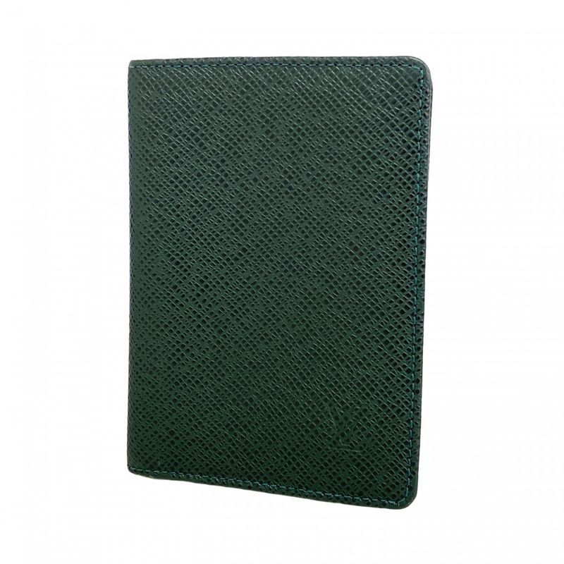 Louis Vuitton Card Case Taiga Porte 2 Cult Vertical M30494 Epi Sear Men's