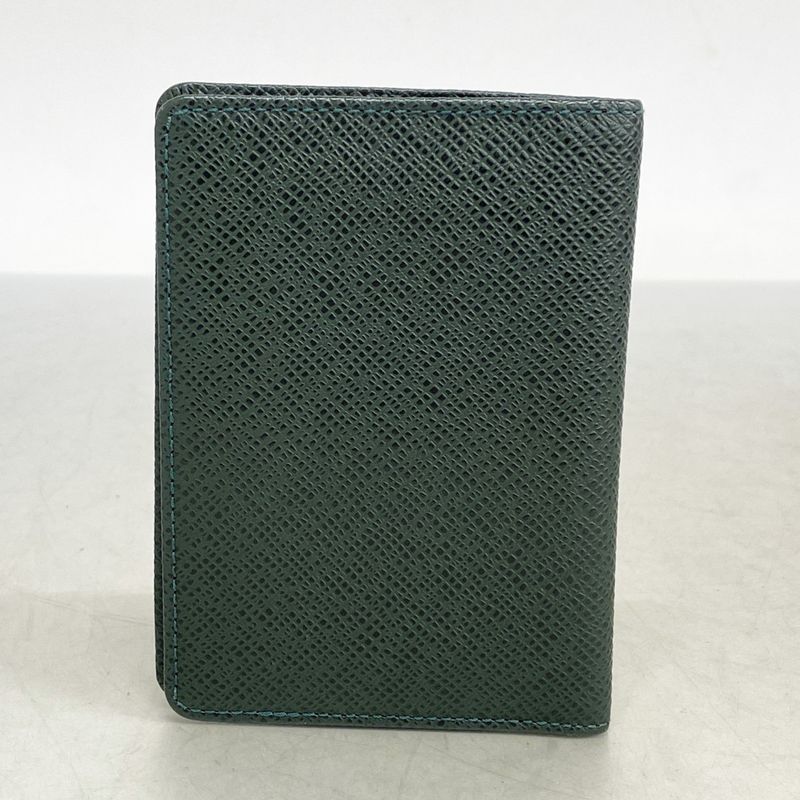 Louis Vuitton Card Case Taiga Porte 2 Cult Vertical M30494 Epi Sear Men's