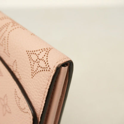 Louis Vuitton Long Wallet Mahina Portefeuille Iris M60145 Magnolia Women's