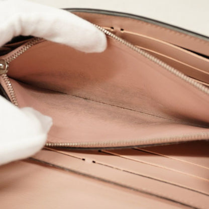 Louis Vuitton Long Wallet Mahina Portefeuille Iris M60145 Magnolia Women's