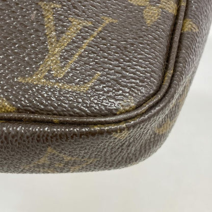Louis Vuitton Pouch Monogram Pochette Accessoire M51980 Brown Ladies