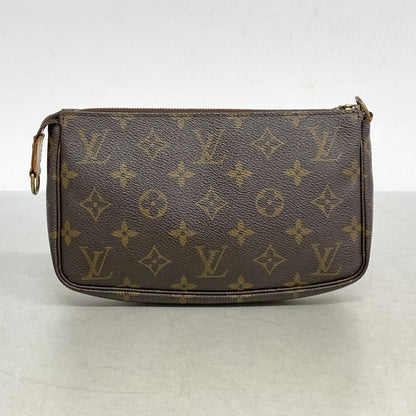 Louis Vuitton Pouch Monogram Pochette Accessoire M51980 Brown Ladies