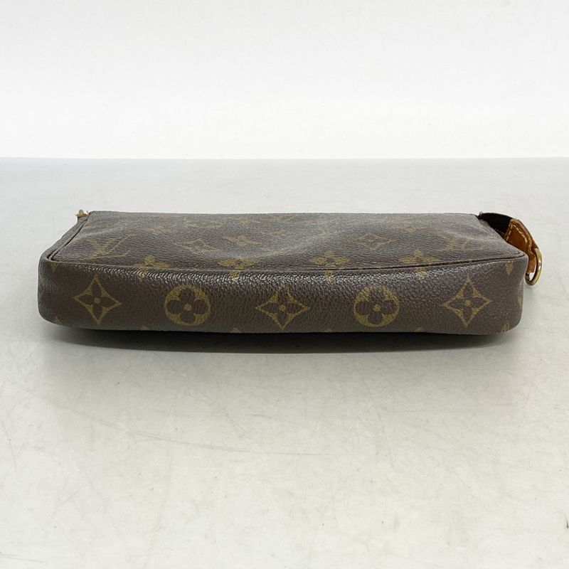 Louis Vuitton Pouch Monogram Pochette Accessoire M51980 Brown Ladies