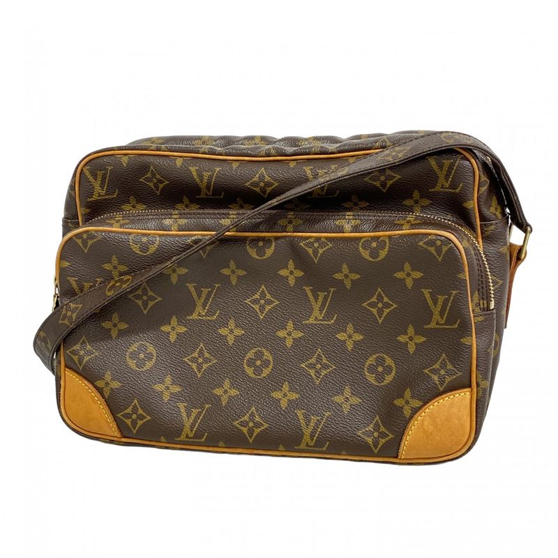 Louis Vuitton Shoulder Bag Monogram Nile M45244 Brown Ladies